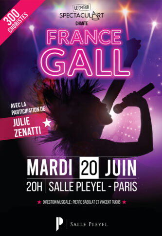 SPECTACUL'ART CHANTE FRANCE GALL 