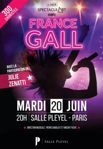 SPECTACUL'ART CHANTE FRANCE GALL 