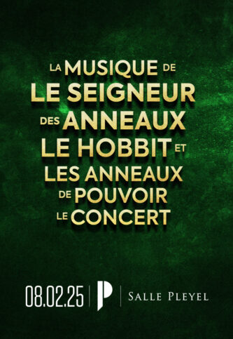 LE SEIGNEUR DES ANNEAUX ET LE HOBBIT & LES ANNEAUX DU POUVOIR EN CONCERT