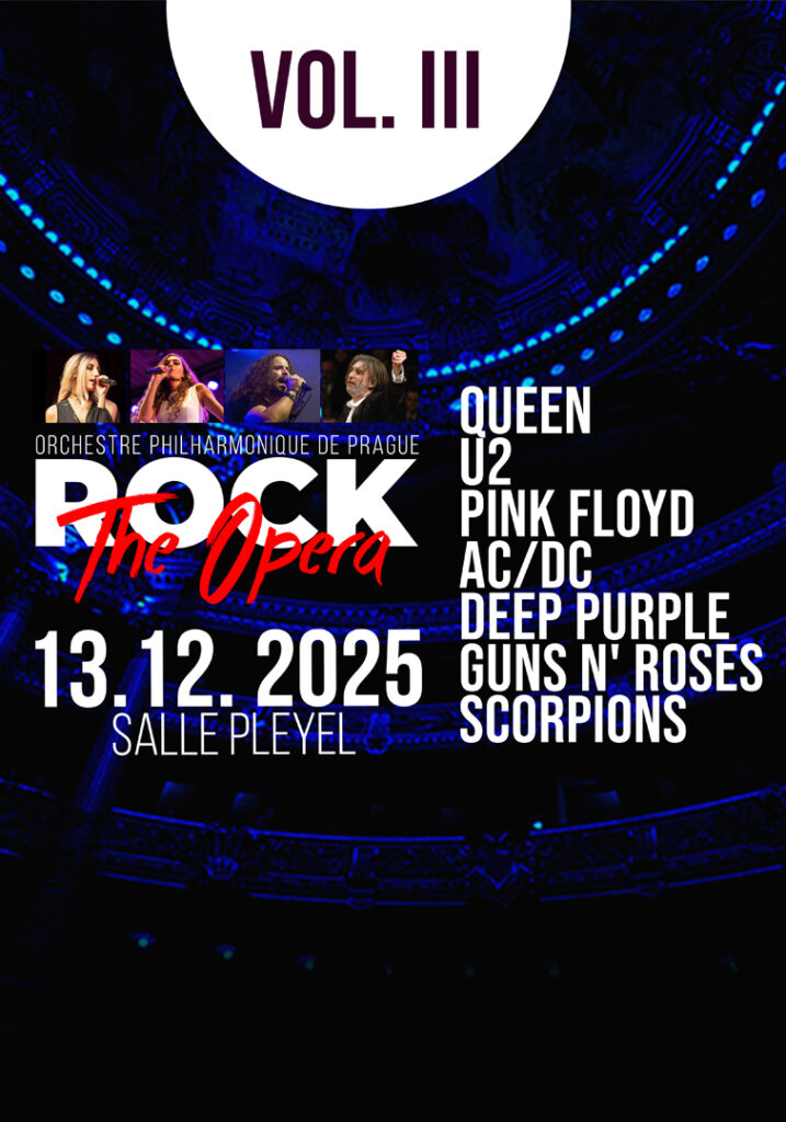 ROCK THE OPERA : Queen, U2, Pink Floyd, AC/DC, Deep Purple, Guns N' Roses and Scorpions