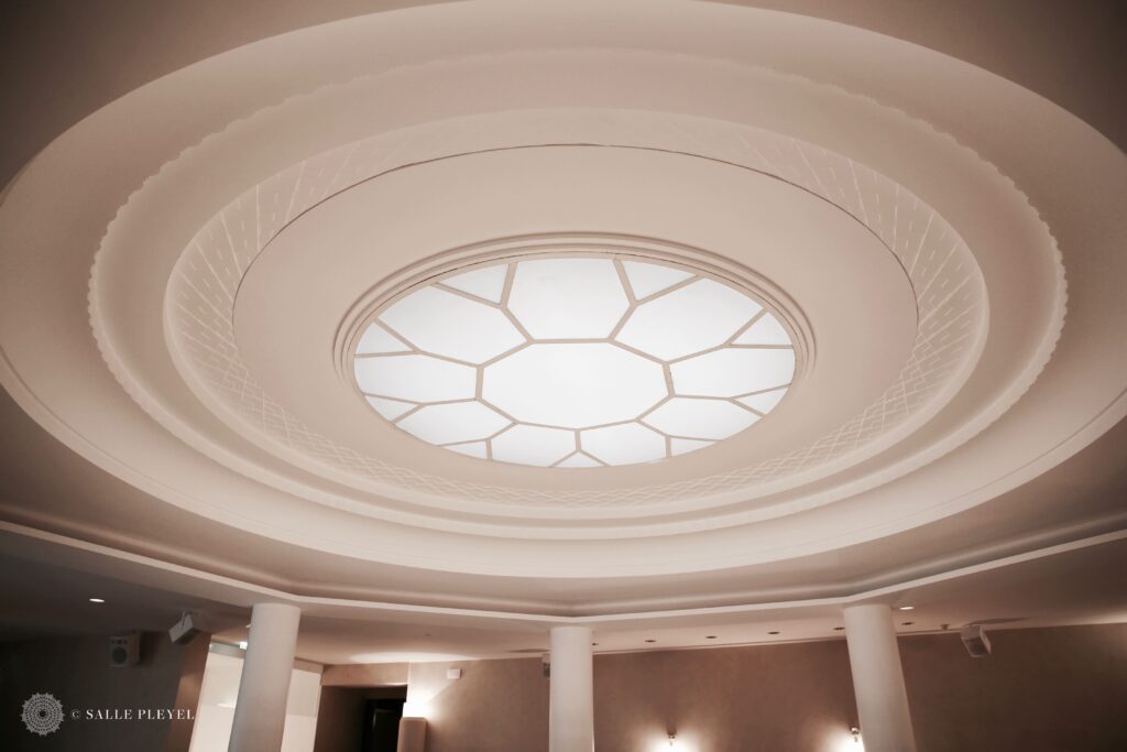 photo coupole / salon oscar Salle Pleyel