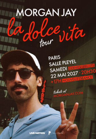 Affiche Morgan Jay en concert à la Salle Pleyel