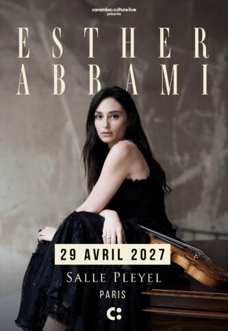 Affiche Esther Abrami en concert à Salle Pleyel