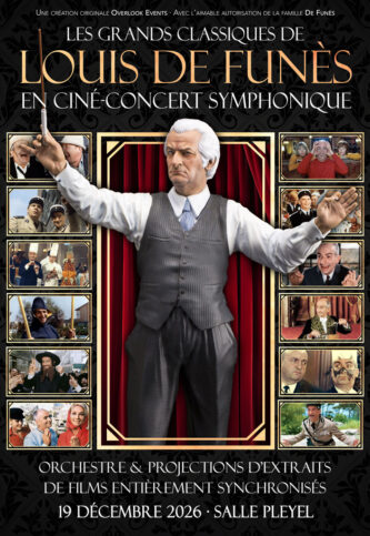 Affiche Louis DE Funes EN Cine-Concert en concert à Salle Pleyel
