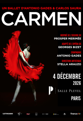 Affiche Carmen en concert à Salle Pleyel