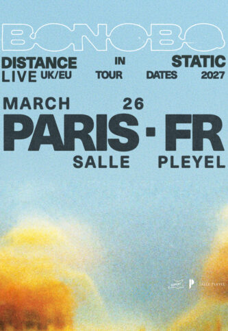 Affiche Bonobo en concert à Salle Pleyel