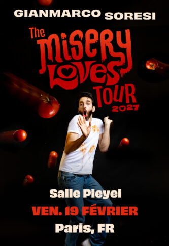 Affiche Gianmarco Soresi en concert à la Salle Pleyel