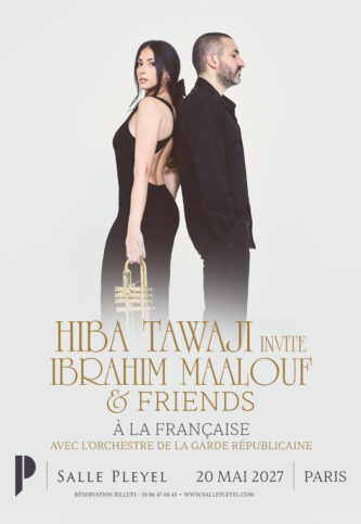 Affiche Hiba Tawaji Invite Ibrahim Maalouf en concert à la Salle Pleyel